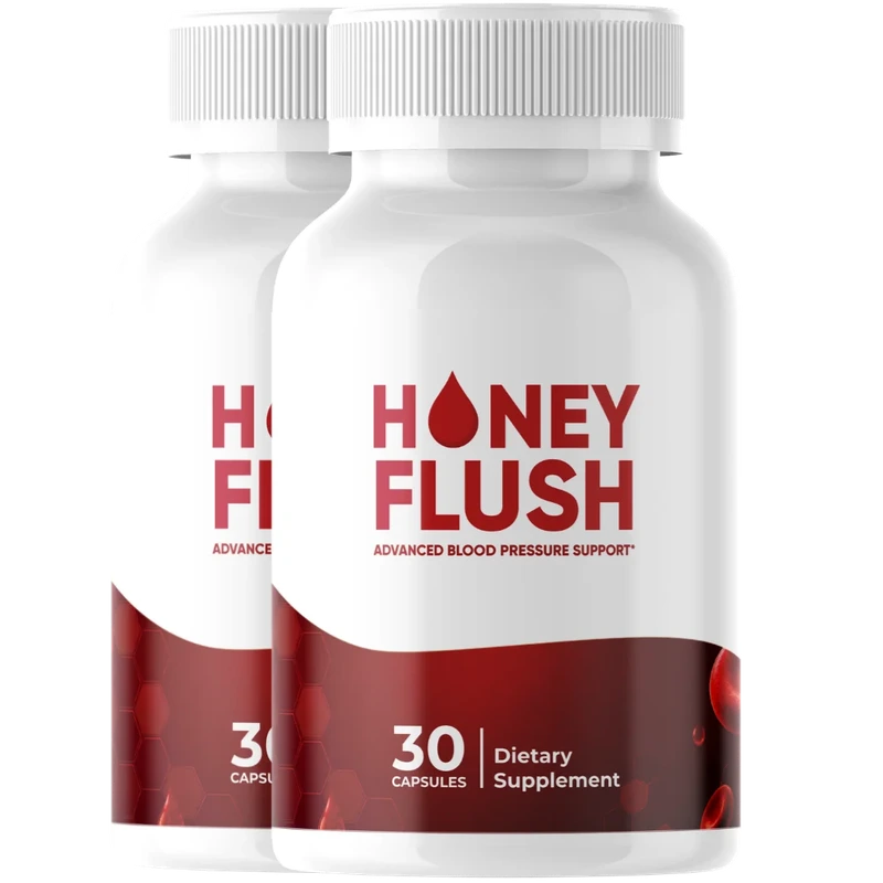 Honey Flush 2 Bottles package
